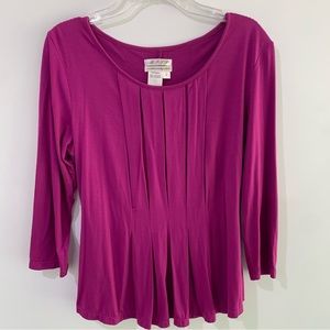 Fuchsia Top